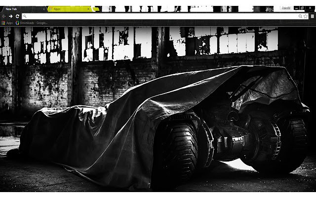 Batman Batmobile từ cửa hàng Chrome trực tuyến sẽ được chạy với OffiDocs Chromium trực tuyến