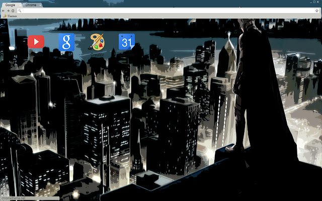 Batman city waching-thema 1920x1080 uit de Chrome-webwinkel voor gebruik met OffiDocs Chromium online