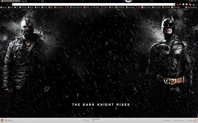 Batman Dark Knight Rises-Design 1280 x 800 aus dem Chrome-Webshop zur Ausführung mit OffiDocs Chromium online
