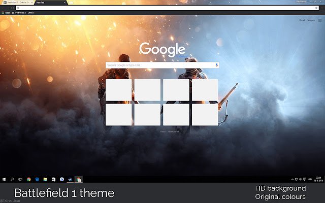 OffiDocs Chromium çevrimiçi ile çalıştırılacak Chrome web mağazasından Battlefield 1 Teması