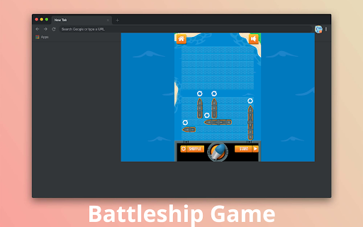 Battleship Game  from Chrome web store to be run with OffiDocs Chromium online