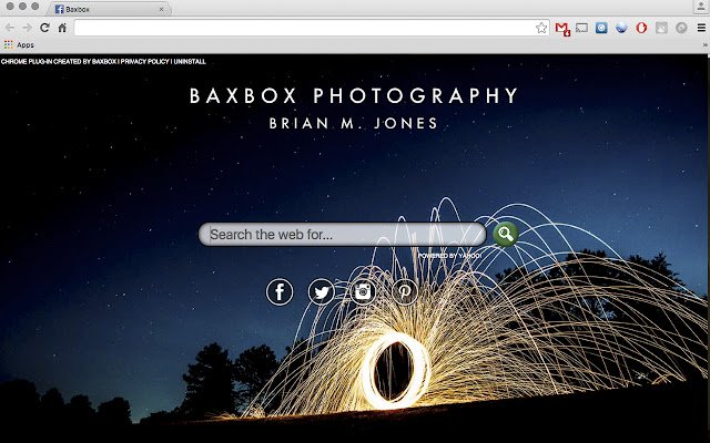 Chrome web mağazasından Baxbox Photography, OffiDocs Chromium çevrimiçi ile çalıştırılacak