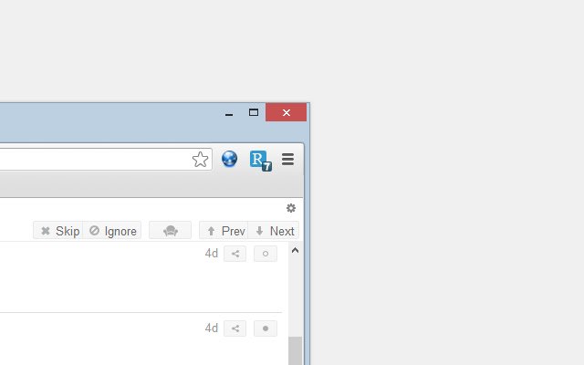 Chrome ウェブストアの BazQux Notifier を OffiDocs Chromium online で実行