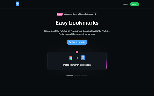 BBBookmarks  from Chrome web store to be run with OffiDocs Chromium online