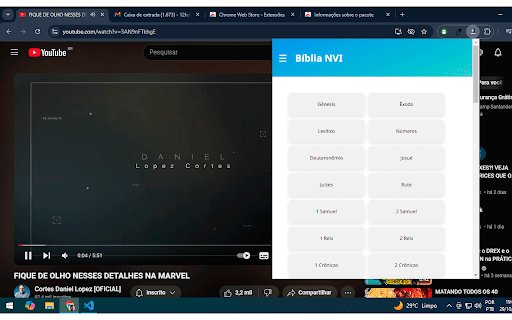 Bíblia NVI  from Chrome web store to be run with OffiDocs Chromium online