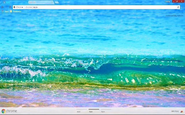 Beach Blue Sea Sunny Tropical dal web store di Chrome da eseguire con OffiDocs Chromium online