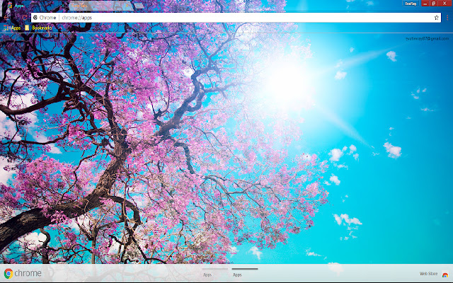 Beach Bosco Leaf Pastel Spring van de Chrome-webwinkel om samen met OffiDocs Chromium online te runnen