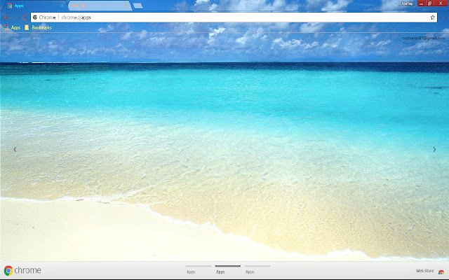 Beach Horizon Scenic Sea Sunny  from Chrome web store to be run with OffiDocs Chromium online