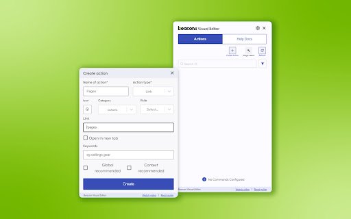 Beacon.li  from Chrome web store to be run with OffiDocs Chromium online