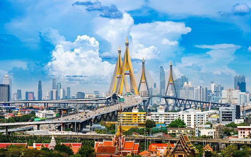 beautiful cityscape bangkok highway bridge thailand  from Chrome web store to be run with OffiDocs Chromium online
