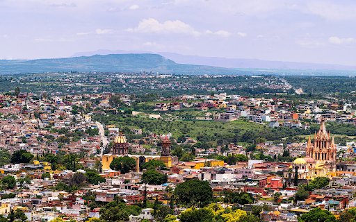 Beautiful green city  from Chrome web store to be run with OffiDocs Chromium online