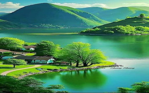 beautiful landscape wallpaper  from Chrome web store to be run with OffiDocs Chromium online