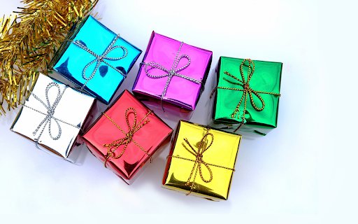Beautiful little gift boxes  from Chrome web store to be run with OffiDocs Chromium online