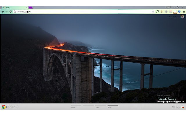 Beautiful Night  from Chrome web store to be run with OffiDocs Chromium online