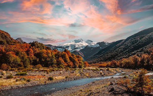 Beautiful shot of wild landscape at sunset  from Chrome web store to be run with OffiDocs Chromium online