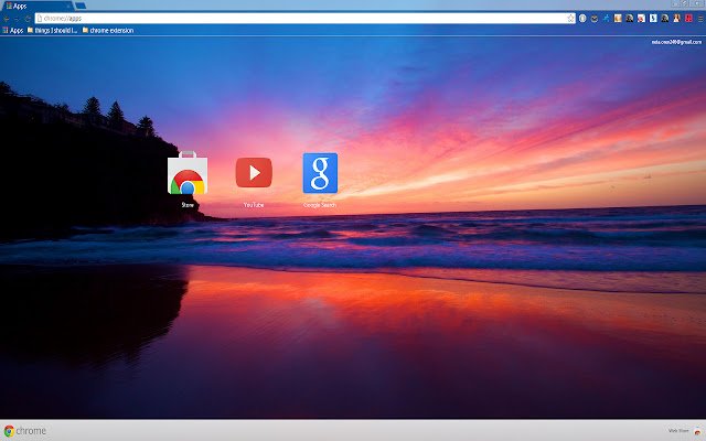 غروب الشمس الجميل من متجر Chrome الإلكتروني ليتم تشغيله باستخدام OffiDocs Chromium عبر الإنترنت