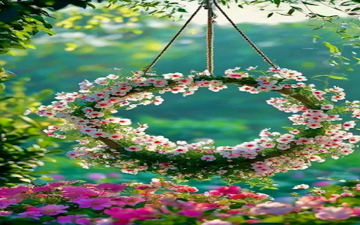 Beautiful wreath wallpaper  from Chrome web store to be run with OffiDocs Chromium online