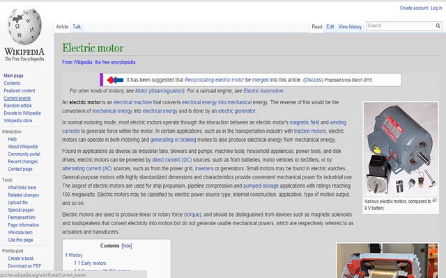 Pagandahin ang Wikipedia mula sa Chrome web store na tatakbo sa OffiDocs Chromium online