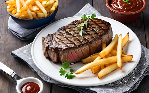 Beef gravy and fries  from Chrome web store to be run with OffiDocs Chromium online