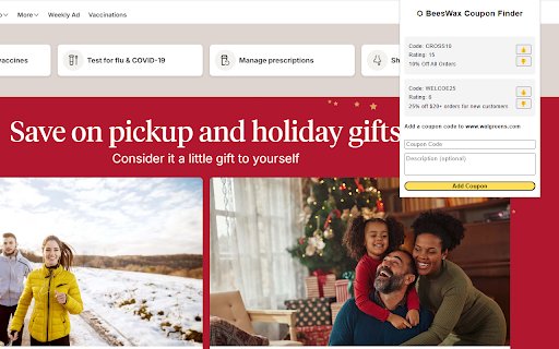 BeesWax  from Chrome web store to be run with OffiDocs Chromium online