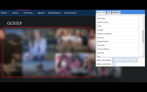 Begone  from Chrome web store to be run with OffiDocs Chromium online
