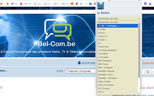 Bel Com Info RSS + Radios  from Chrome web store to be run with OffiDocs Chromium online