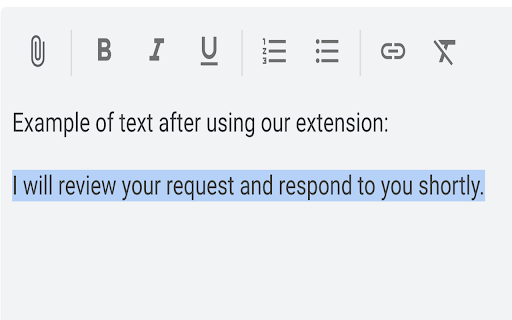 Be polite  from Chrome web store to be run with OffiDocs Chromium online