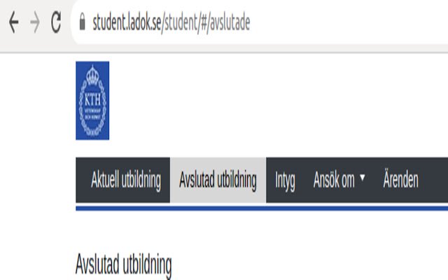 Beräkna GPA LADOK من متجر Chrome الإلكتروني ليتم تشغيله باستخدام OffiDocs Chromium عبر الإنترنت