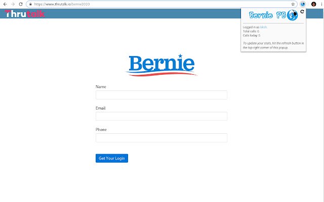 OffiDocs Chromium オンラインで実行される Chrome Web ストアの Bernie PB