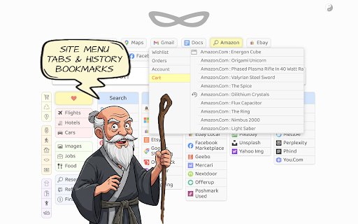 Über Ninja » Save Time + Money  from Chrome web store to be run with OffiDocs Chromium online