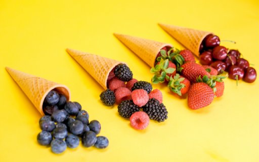 Berry Cones, Sweet Gems Abound  from Chrome web store to be run with OffiDocs Chromium online