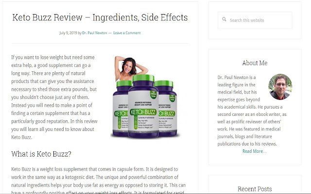 Best ketosis products review  from Chrome web store to be run with OffiDocs Chromium online