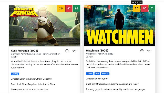 Beste films op Netflix uit de Chrome-webwinkel voor weergave met OffiDocs Chromium online