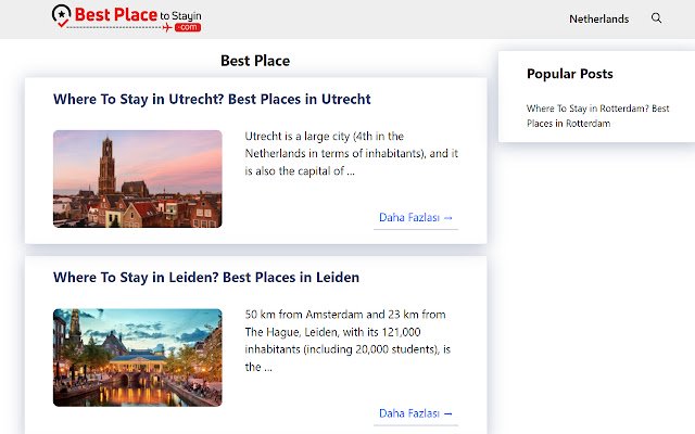 Best Places To Stay In  from Chrome web store to be run with OffiDocs Chromium online