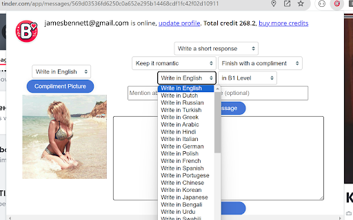 BestResponse.ai: Perfecting Your Conversations  from Chrome web store to be run with OffiDocs Chromium online
