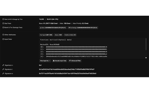 Betherscan  from Chrome web store to be run with OffiDocs Chromium online