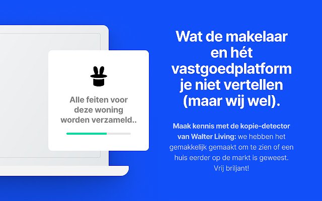 Betrap de Makelaar  from Chrome web store to be run with OffiDocs Chromium online