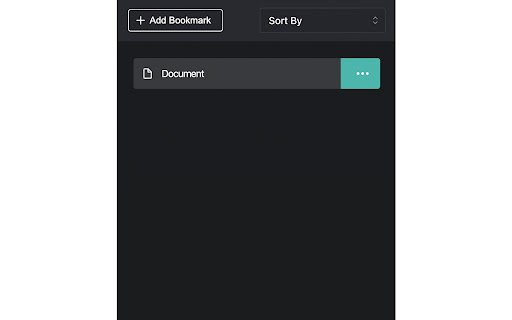 BetterBookmarks  from Chrome web store to be run with OffiDocs Chromium online