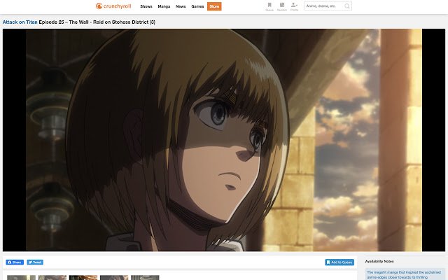 Better CrunchyRoll Theater Mode  from Chrome web store to be run with OffiDocs Chromium online
