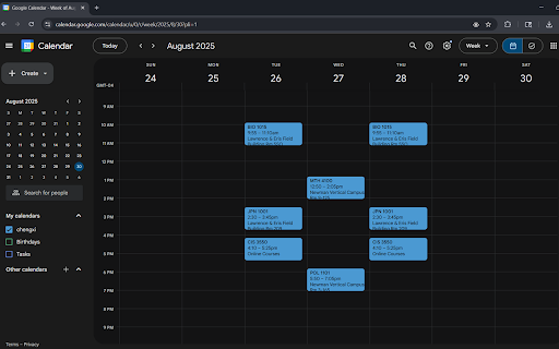 Better CUNY  from Chrome web store to be run with OffiDocs Chromium online