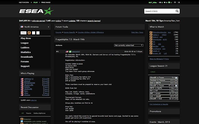 بهتر است ESEA [غیر رسمی] از فروشگاه وب Chrome با OffiDocs Chromium به صورت آنلاین اجرا شود