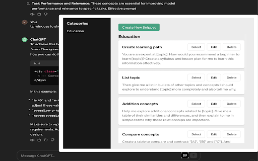 BetterGPT  from Chrome web store to be run with OffiDocs Chromium online