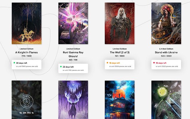 Better Inventory For Displate  from Chrome web store to be run with OffiDocs Chromium online