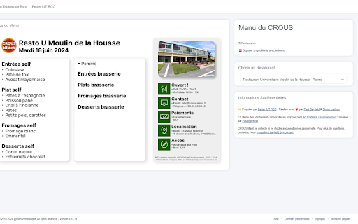 Better IUT RCC  from Chrome web store to be run with OffiDocs Chromium online