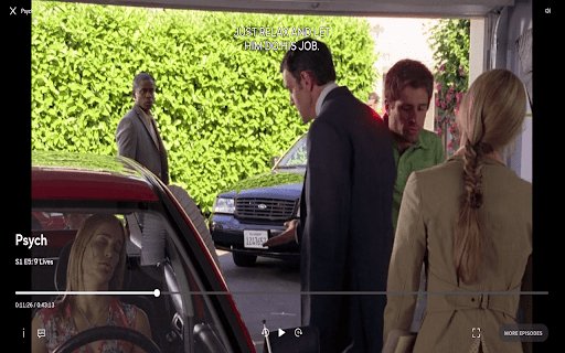 BetterPeacockPlayer  from Chrome web store to be run with OffiDocs Chromium online