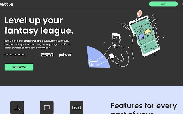 Importatorul Bettle League din magazinul web Chrome va fi rulat cu OffiDocs Chromium online
