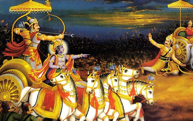 El hinduismo Bhagavad Gita de Chrome web store se ejecutará con OffiDocs Chromium en línea