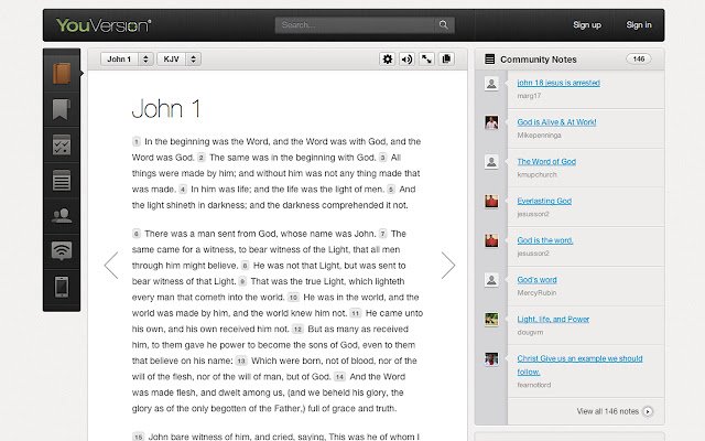 کتاب مقدس از فروشگاه وب Chrome با OffiDocs Chromium به صورت آنلاین اجرا می شود