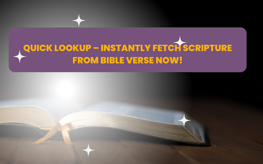 Bible Verse Now  from Chrome web store to be run with OffiDocs Chromium online