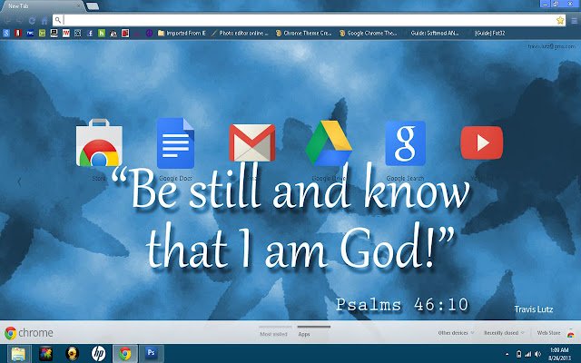 Bible Verse Theme  from Chrome web store to be run with OffiDocs Chromium online